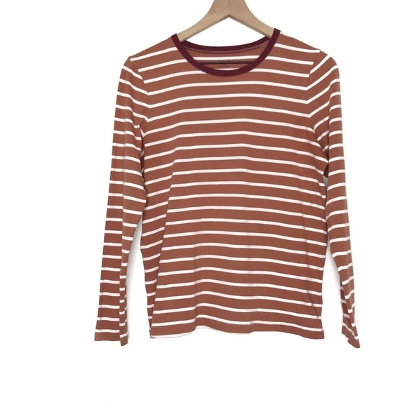 Madewell Tops - MADEWELL Northside Vitnage Etta Stripe Long Sleeve Tee Shirt M